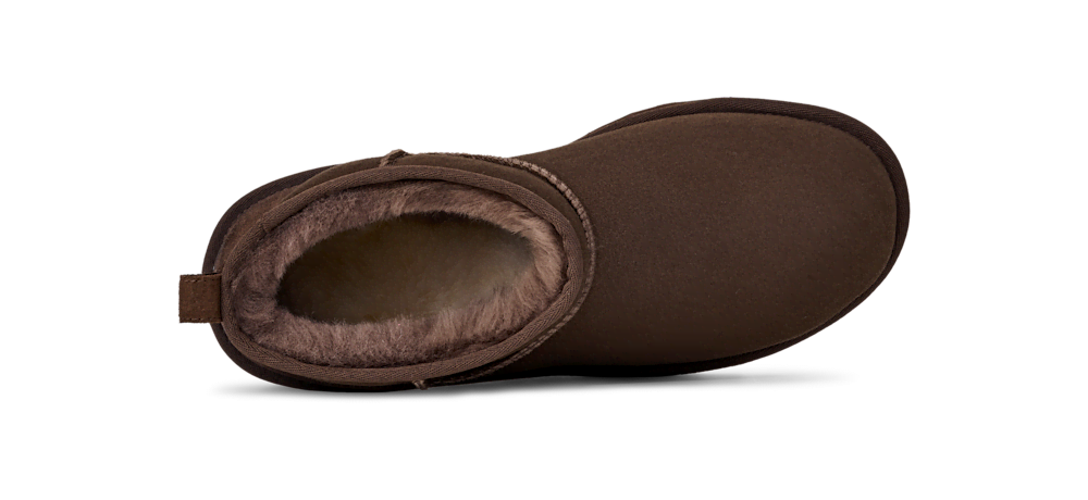 Men's Low Shaft Sheepskin Boot - Dark Grey