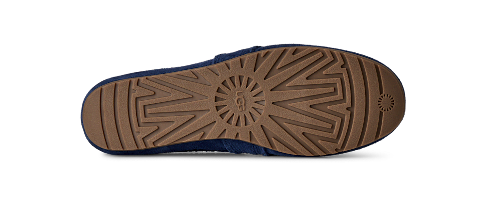 Women's Suede Ballet Sneaker - Blue