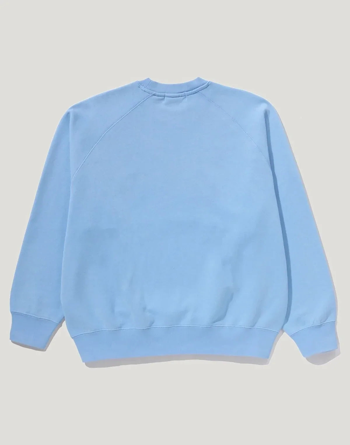 Men's Washed Graphic Crewneck Sweatshirt - Blue