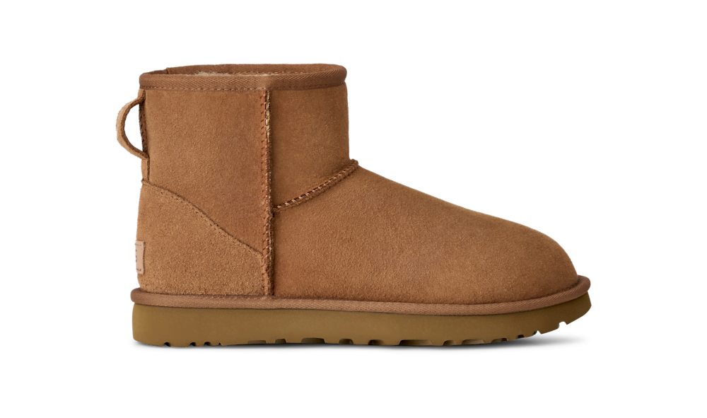 Women's Mini Sheepskin Boot - Dark Indigo