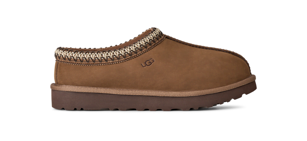 Women's Nubuck Indoor-Outdoor Mule - Dark Chestnut