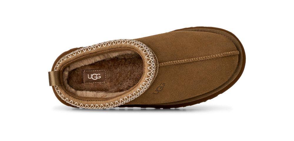 Women's Suede Platform Slipper - Bronze