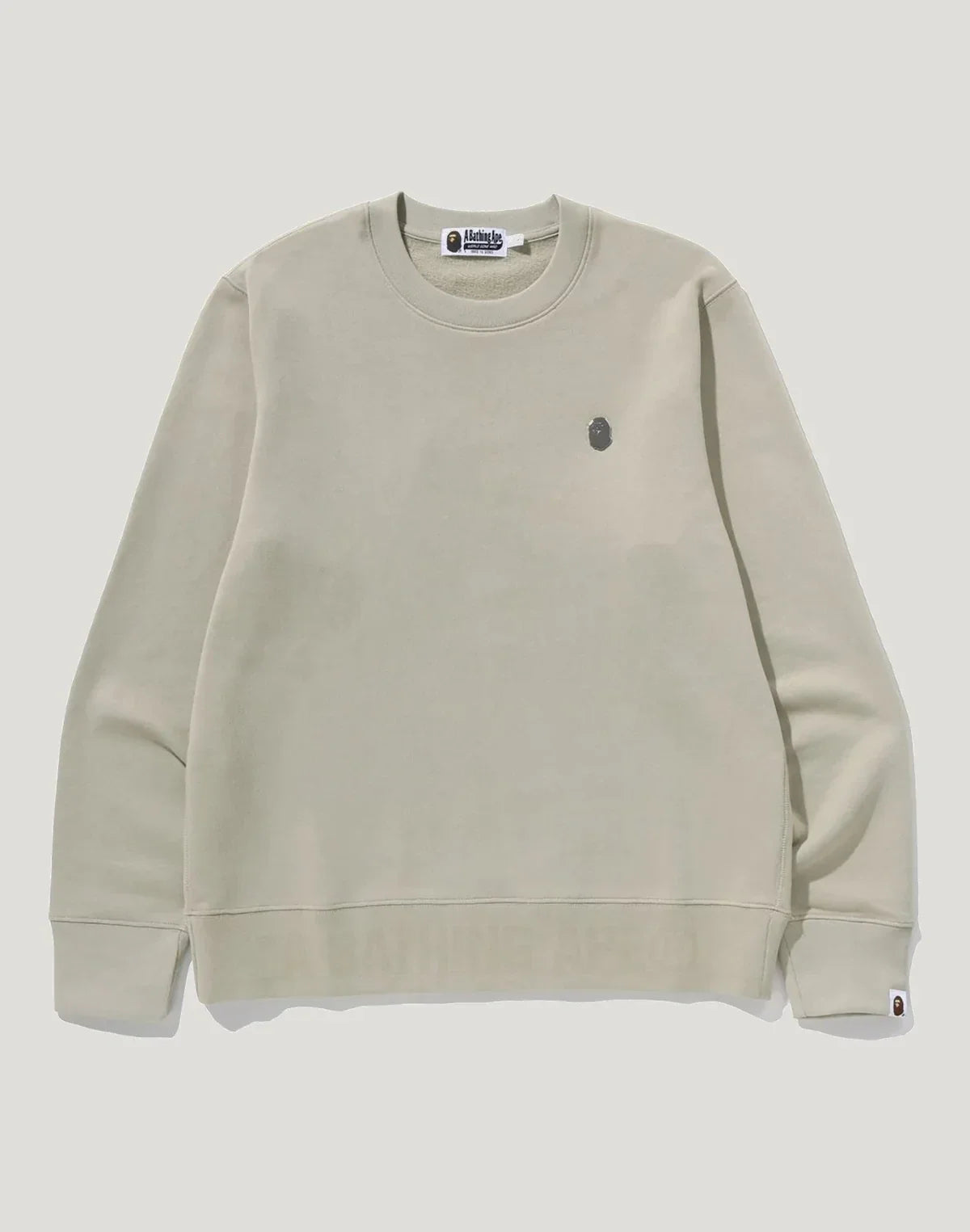 Men's Cotton Graphic Crewneck Sweatshirt - Black