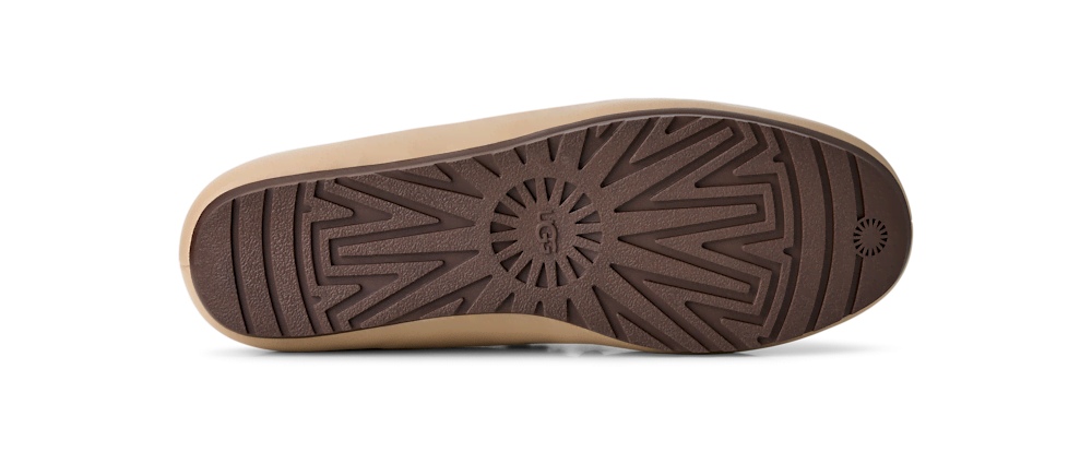 Women's Suede Slip-On Shoe - Mustard