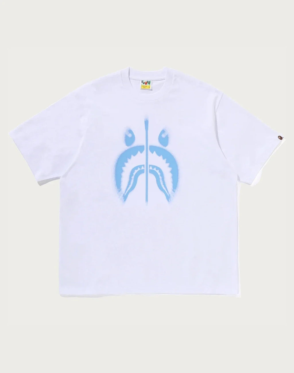 Men's Relaxed Cotton Spray Graphic T-Shirt - Black
