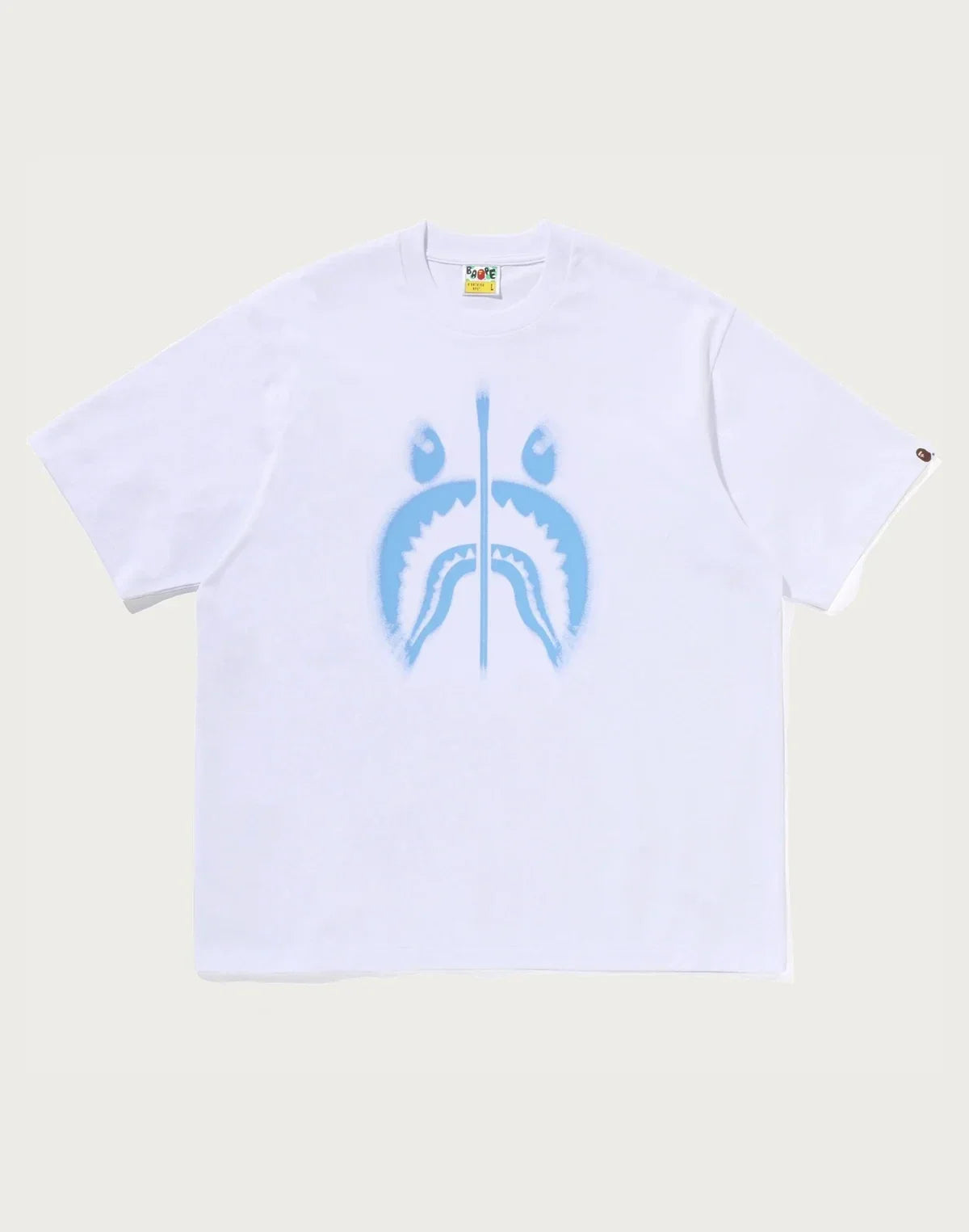 Men's Relaxed Cotton Spray Graphic T-Shirt - Black
