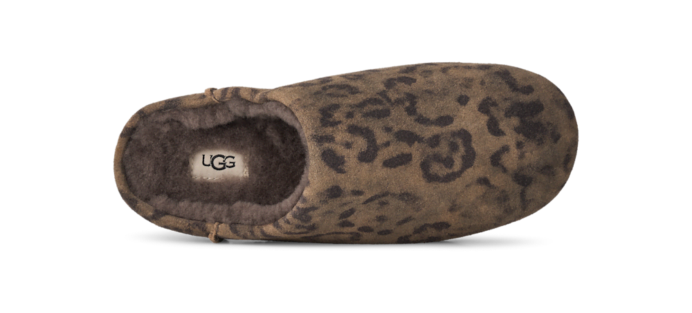 Women's Spotted Suede Slip-On Slipper