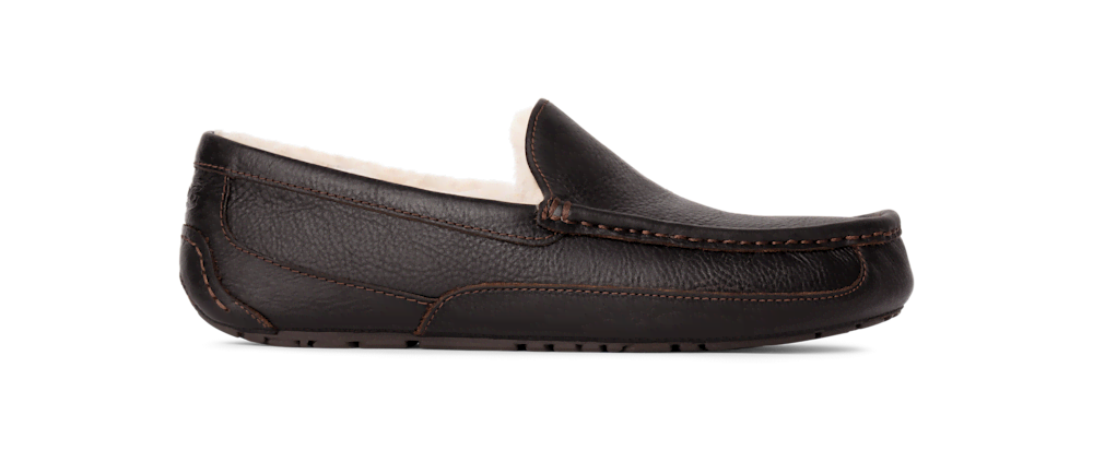 Men's Leather Indoor Outdoor Slipper