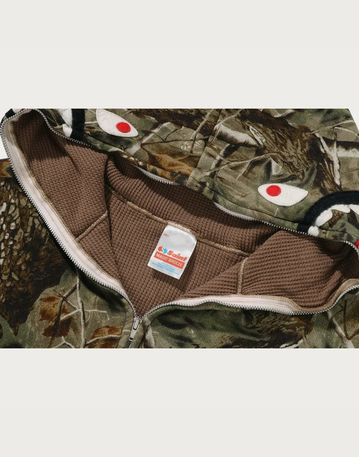 Full-Zip Graphic Hoodie - Multi