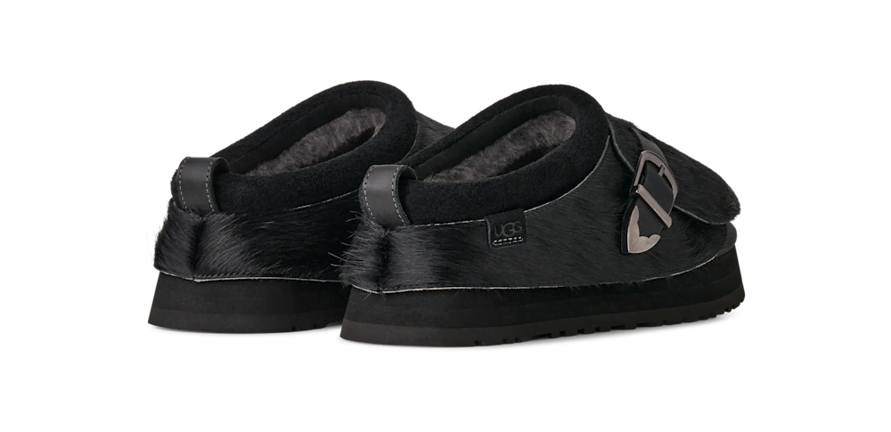 Women's Cowhide Platform Mule