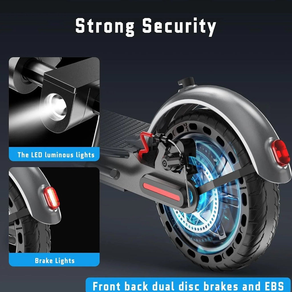 Roinside Electric Scooter, 8.5 in Solid Tires, 350W Motor, Up To 19 MPH, 21-23 Miles - UP12 Plus