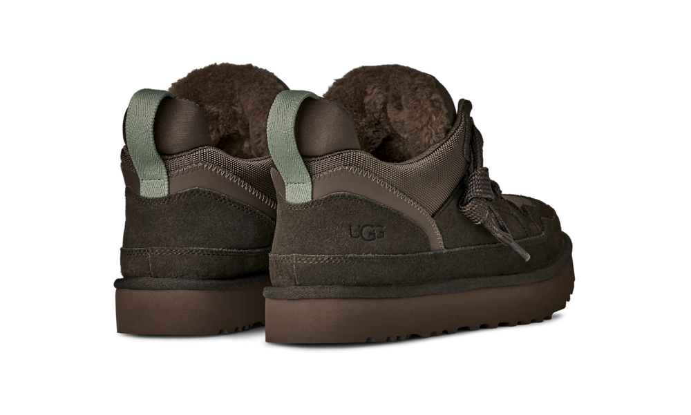 Men's Suede and Mesh Low Top Sneaker - Blue