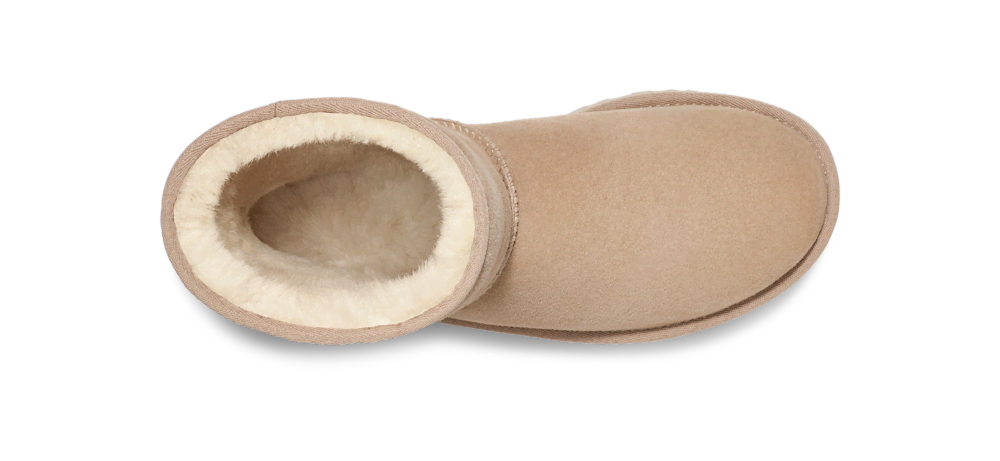 Women's Short Sheepskin Boot - Sand