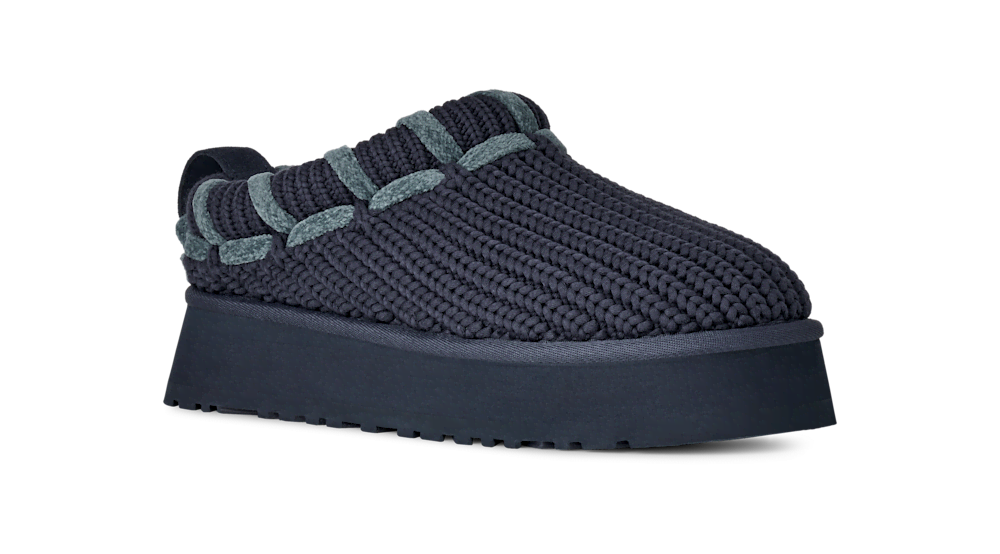 Women's Knit Platform Clog - Dark Indigo