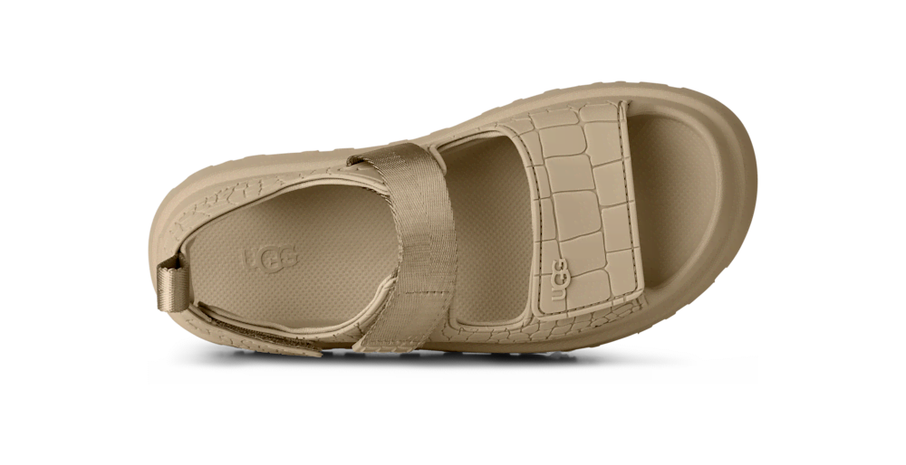 Women's Embossed Platform Sandal