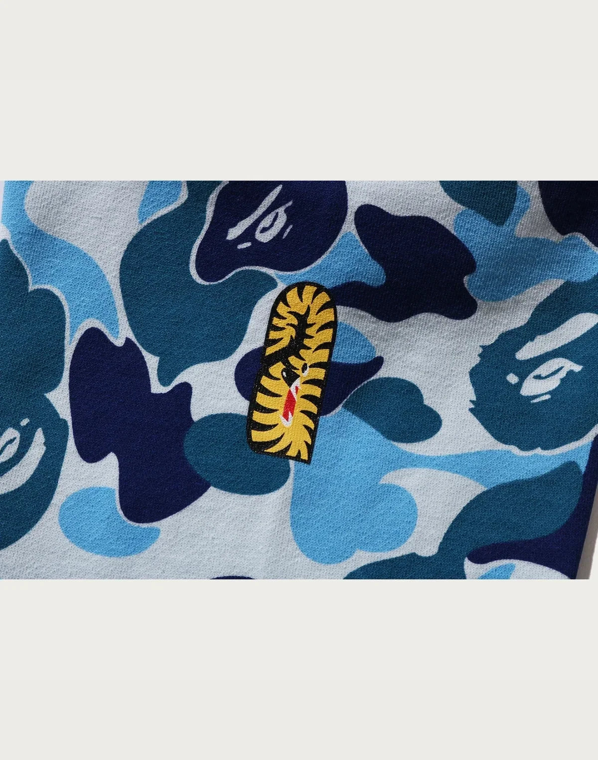 Camo Full-Zip Hoodie - Blue