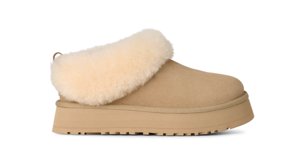 Women's Suede Platform Slipper - Orchid