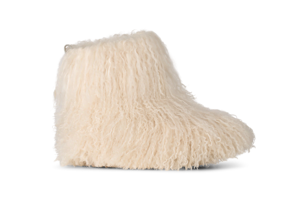 Women's Sheepskin Short Boot - Grey