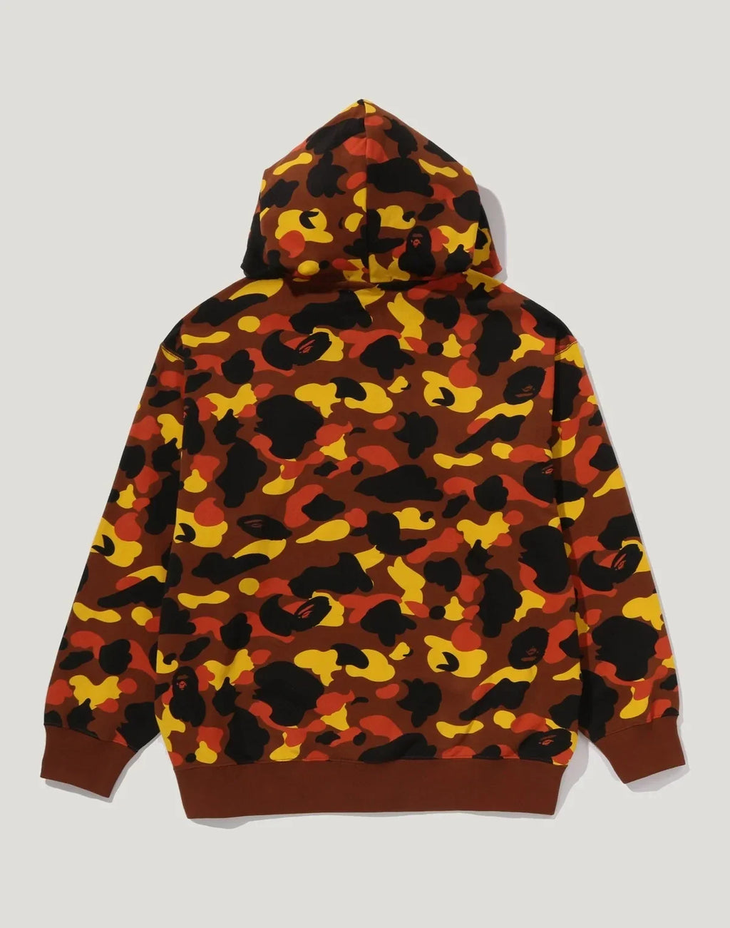 Men's Rhinestone Full-Zip Hoodie - Yellow