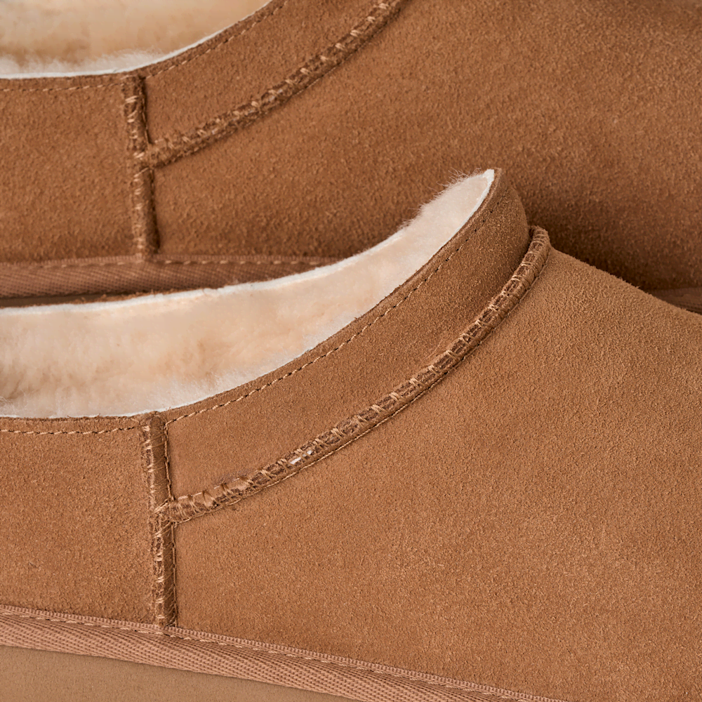 Men's Sheepskin Micro Boot - Black