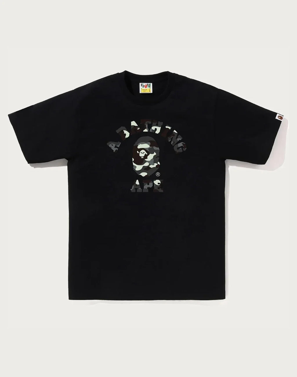 Men's Cotton Camo Graphic T-Shirt - White