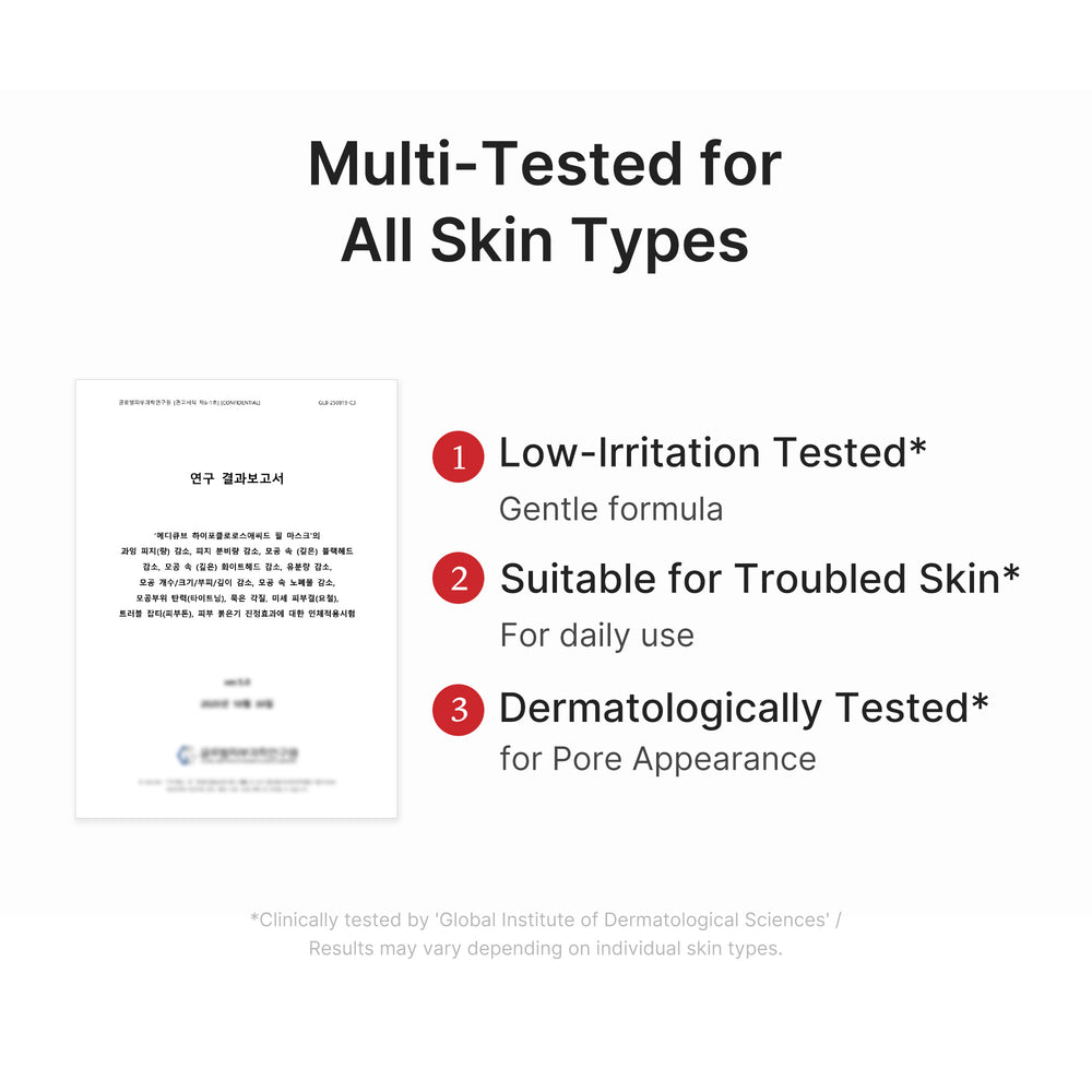 Hypochlorous Acid Peel-Off Sheet Mask