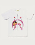 Women's 3D Character Graphic T-Shirt - White