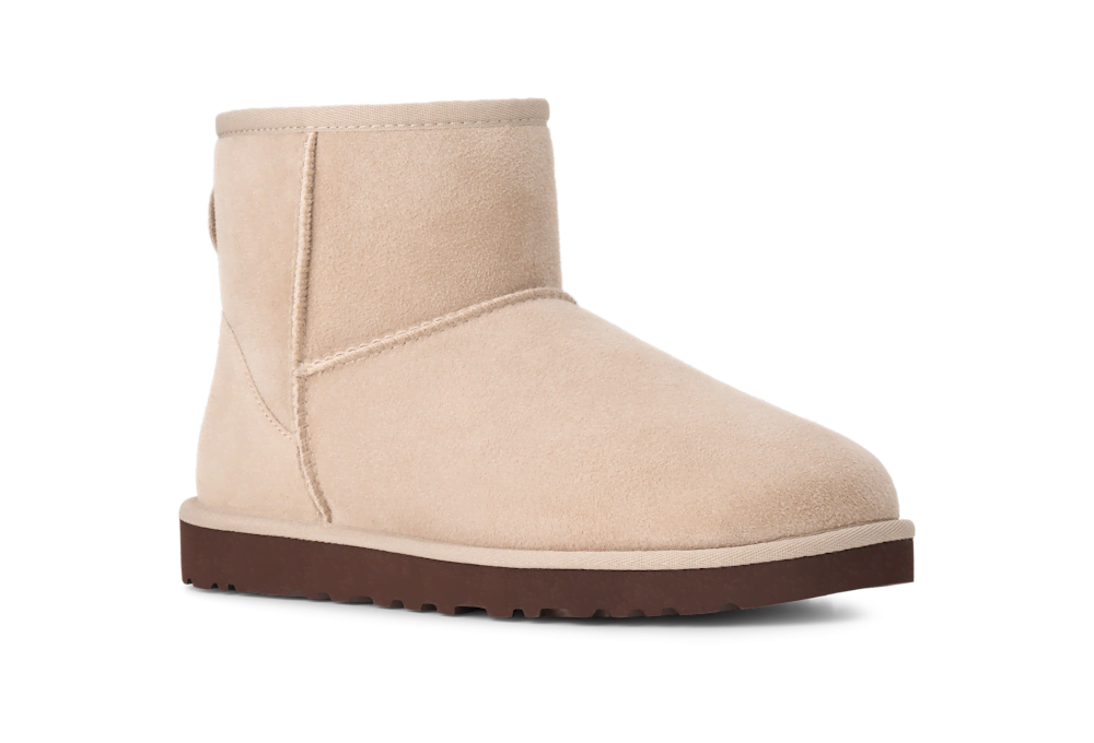Men's Sheepskin Mini Boot - Black
