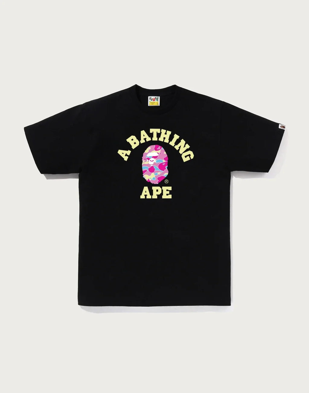 Men's Cotton Jersey Graphic T-Shirt - Black Multi