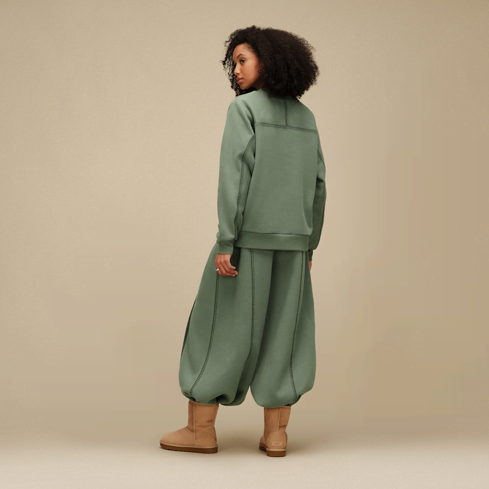 Women's Oversized Fleece Crewneck Sweatshirt