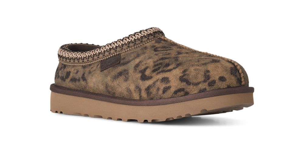 Women's Suede Slipper - Cheetah Print