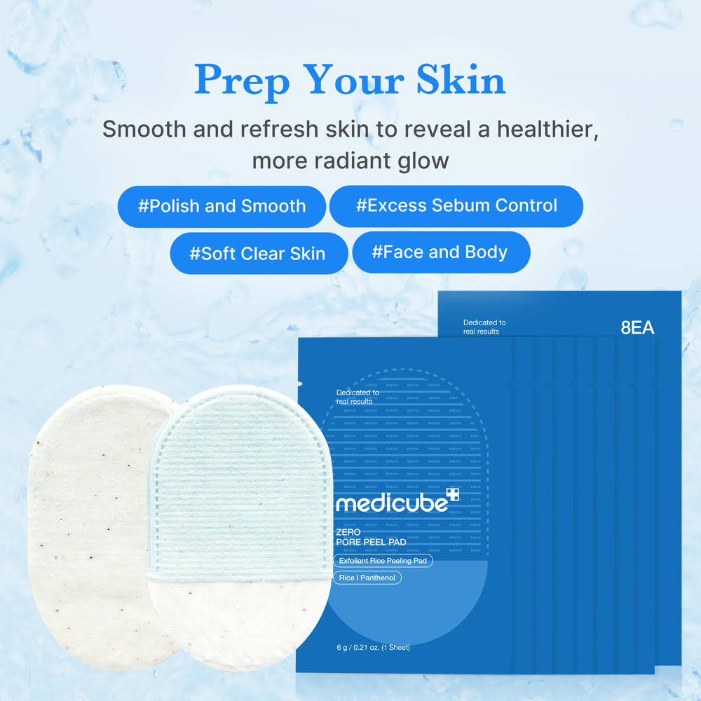 Double-Sided Face And Body Exfoliating Pads