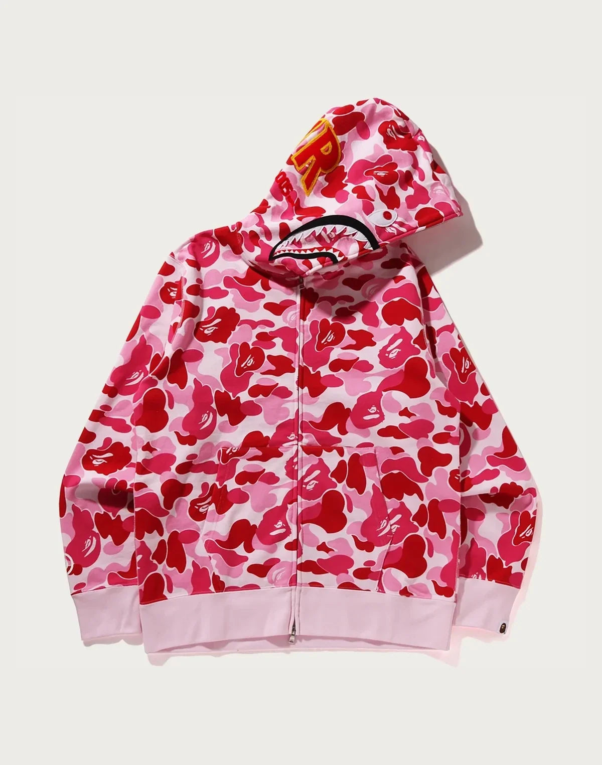 Camo Full-Zip Hoodie - Blue