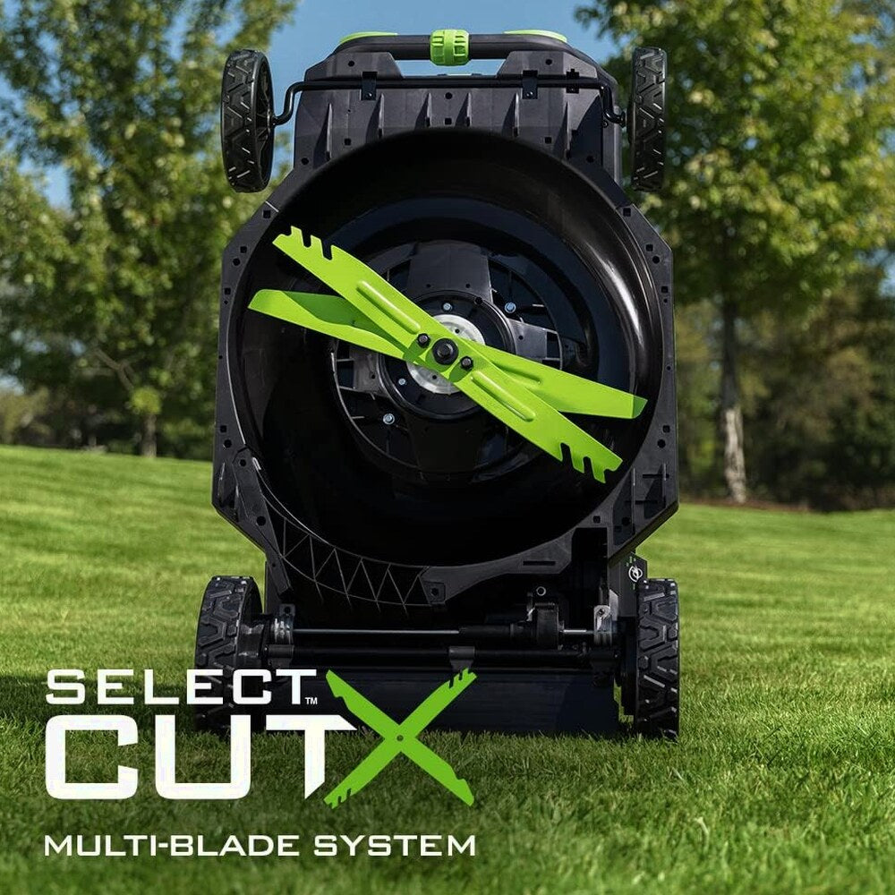 EGO Power+ 21-Inch 56-Volt Lithium-Ion Self-Propelled Cordless Lawn Mower With 2 4.0Ah Batteries And Rapid Charger - LM2