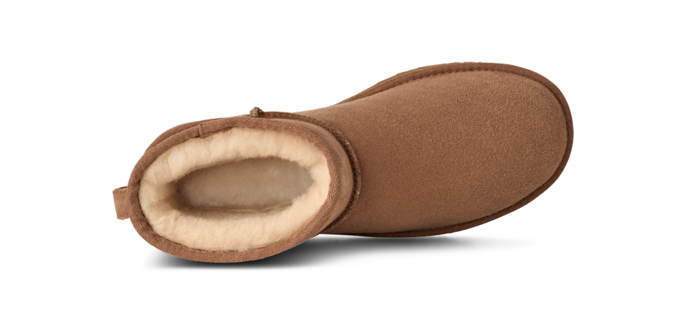 Men's Sheepskin Mini Boot - Black
