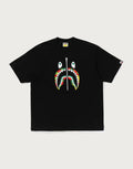 Men's Relaxed Cotton Graphic T-Shirt - Black