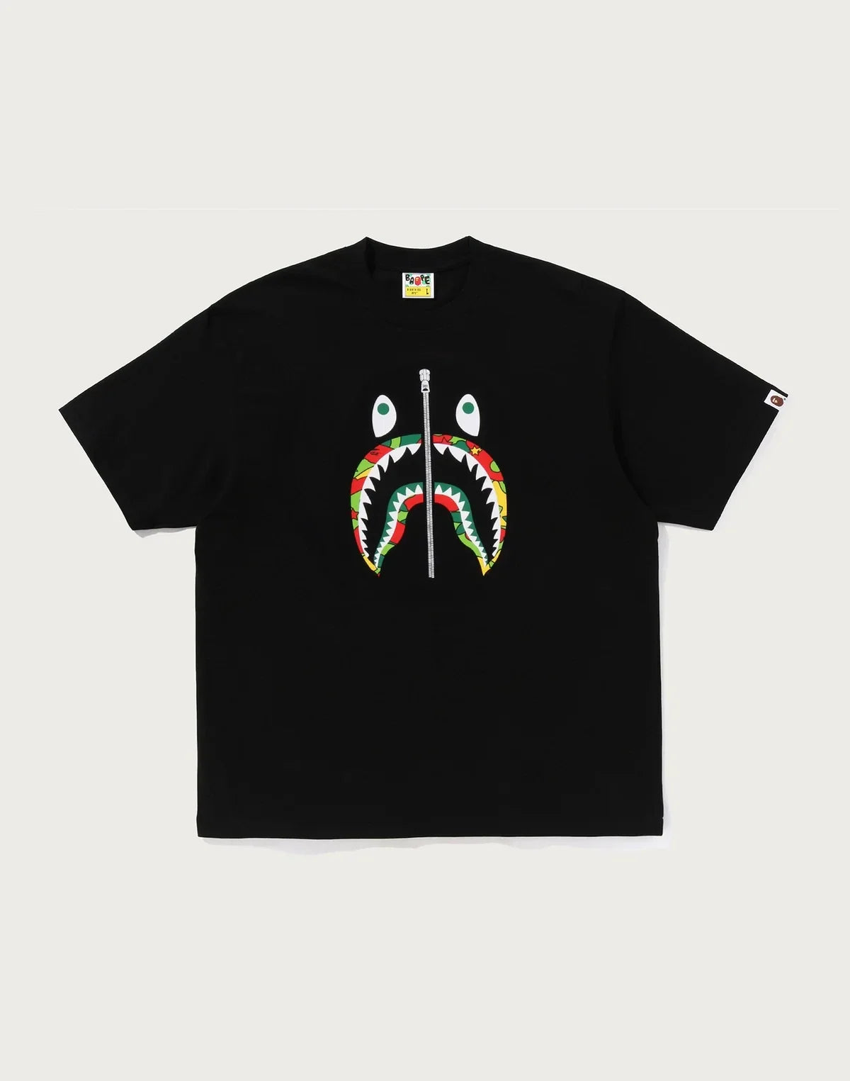 Men's Relaxed Cotton Graphic T-Shirt - Black