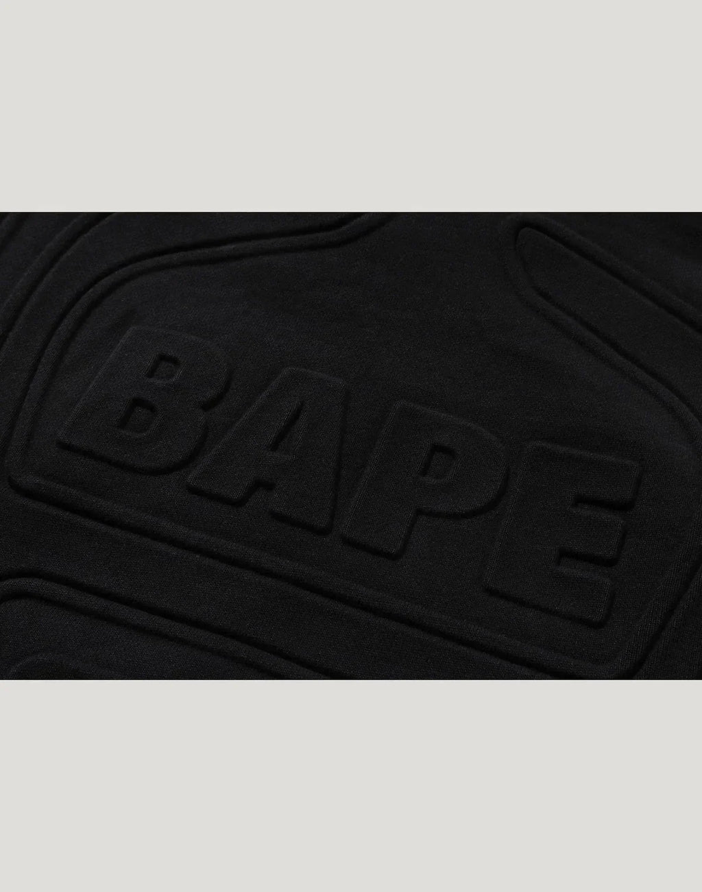 Padded Cropped Graphic Hoodie - Black