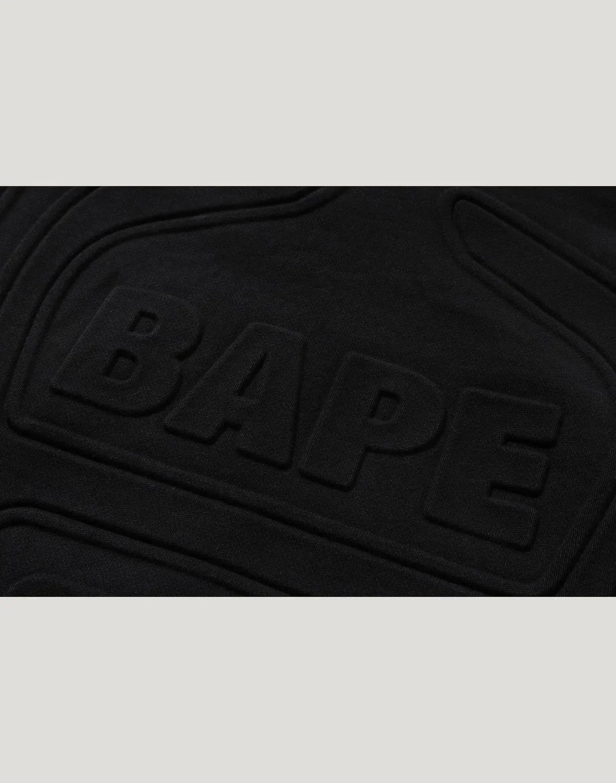 Padded Cropped Graphic Hoodie - Black