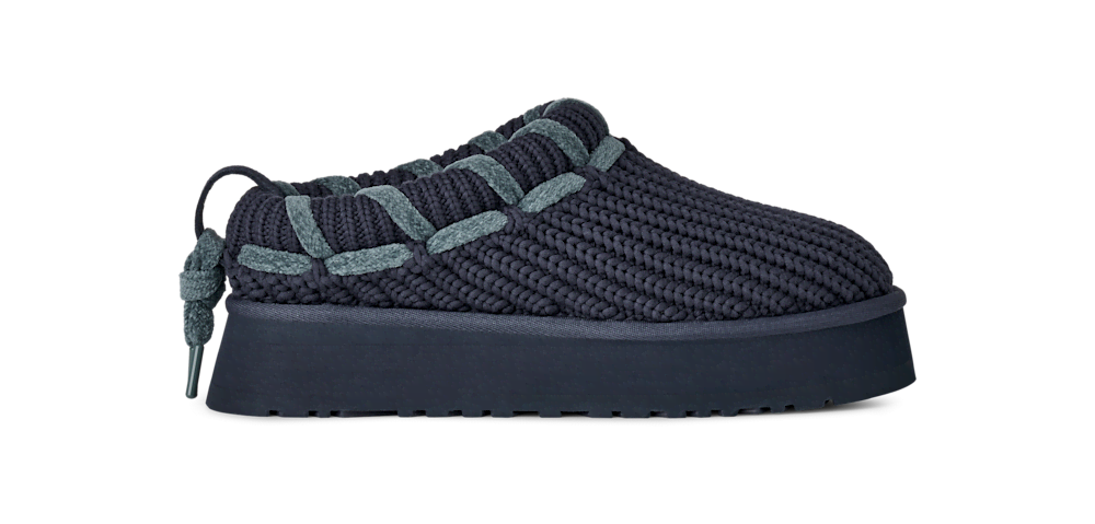 Women's Knit Platform Clog - Dark Indigo
