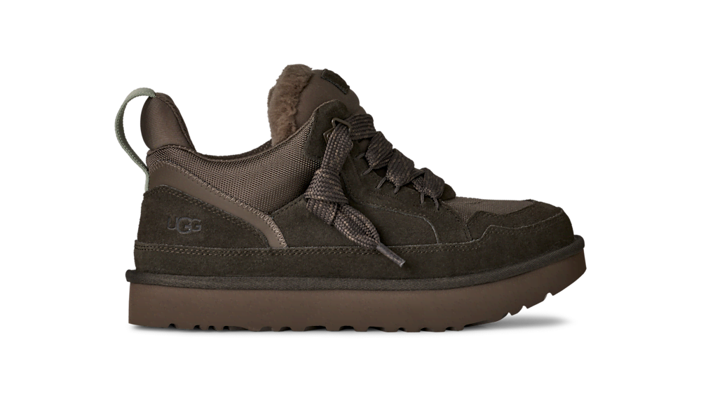Men's Suede and Mesh Low Top Sneaker - Blue