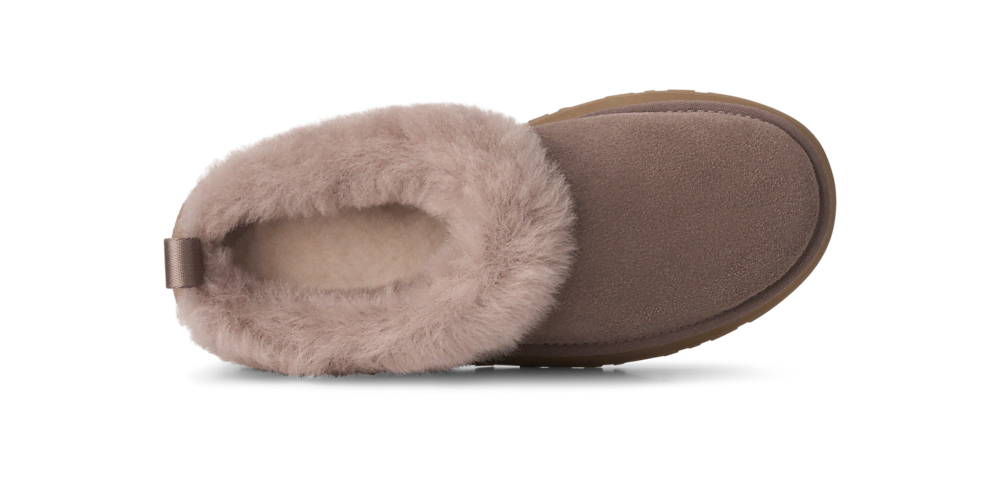 Women's Suede Platform Slipper - Orchid