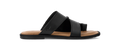 Women's Leather Toe Post Sandal