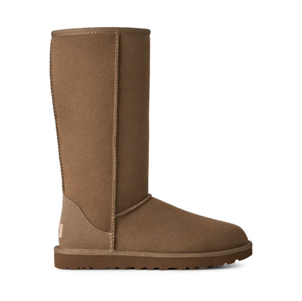 Women's Tall Sheepskin Boot - Black