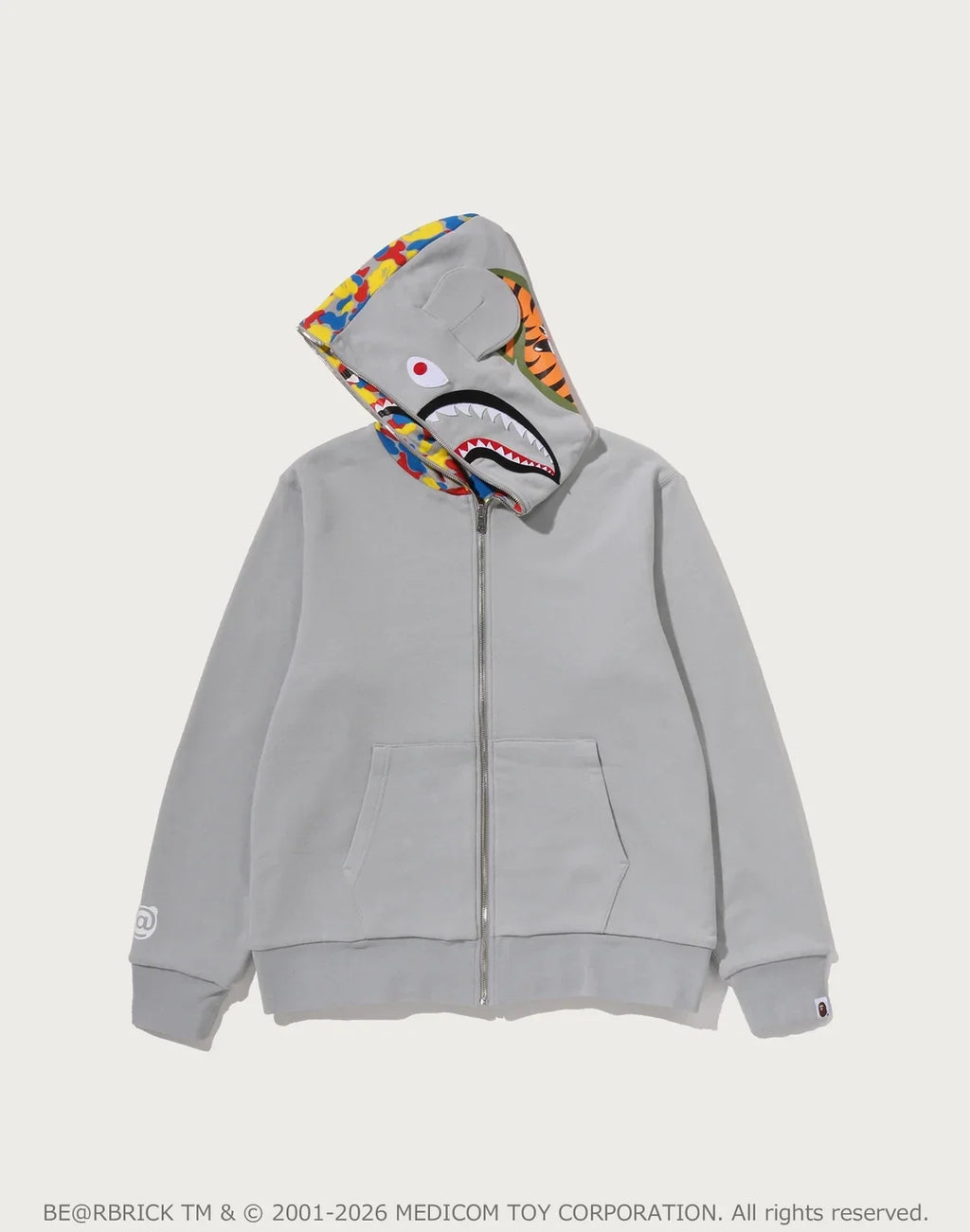 Reversible Full-Zip Graphic Hoodie - Multi