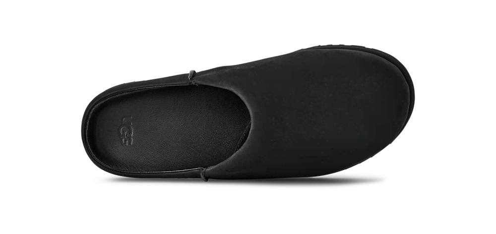 Women's Waterproof Nubuck Clog - Black