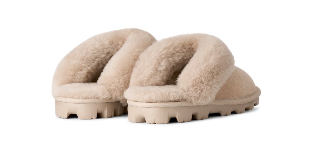 Women's Sheepskin Mule Slipper - Black