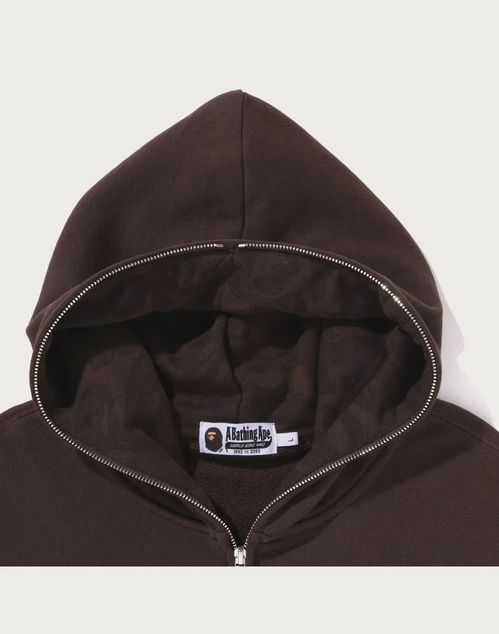 Men's Relaxed Cotton Zip Hoodie - Green