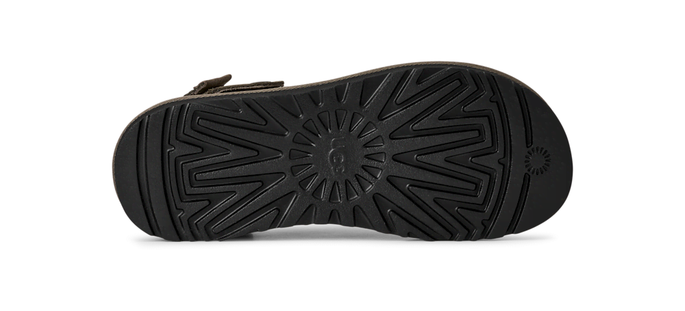Men's Nubuck Convertible Strap Clog - Olive