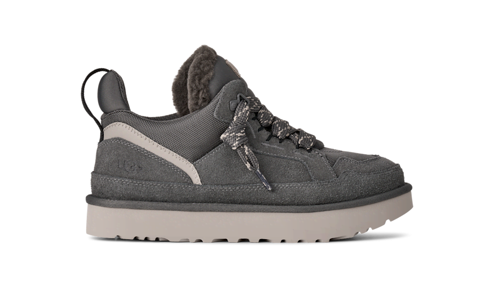 Men's Suede and Mesh Low Top Sneaker - Blue